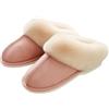 Ricktorious Limited Ricktorious Pantofole invernali in pelle scamosciata, zoccoli foderati in pelliccia sintetica con plantare imbottito e suola antiscivolo, confortevoli per interni caldi per donne e uomini