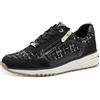 MARCO TOZZI Sneaker 2-23786-45, Scarpe da Ginnastica Donna, Pettine Nero, 40 EU