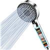 Magichome Soffione Doccia con Filtro a 20 Fasi, soffione doccia anticalcare, Soffione Doccia ad Alta Pressione e Risparmio Idrico con 5 Tipi di Getti