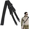SIXHAOBU Fionda Tattica per Fucile, Cinghie per Fucile 2 Punti, Regolabile Antiscivolo Cinghia Tracolla, Cinghia per Fucile da Caccia per Airsoft Adatta per Sport all'Aperto e Caccia