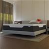 OlimpoFLEX Pascià | Materasso Una Piazza e Mezzo 120x195 in Memory Foam Altezza 30 cm Ortopedico a 1200 Molle Insacchettate a 7 Zone con Fodera Sfoderabile e Cuscino in Omaggio - Made in Italy 100%