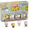 Funko Bitty POP! 4 Pack: One Piece - Sanji, Zeff, Krieg, Mystery Mini Figure - 1 in 6 chance of receiving the rare Chase variant - Styles may vary - 0,9 pollici (2,2 cm) Da collezione - Idea regalo