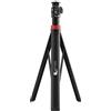 Reflex Camera TLS-TP506 - Treppiede portatile in lega di alluminio/selfie stick per DSLR, luci, microfoni, monitor