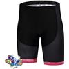AMEEDA Pantaloncini da Ciclismo Bici Ciclismo Pantaloncini estate delle donne della bicicletta Pantaloncini da esterno MTB ragazze di guida del ciclista Pantaloni corti Pantaloncini da Montagna MTB Uomo ( Co