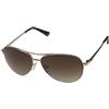Guess GU 7468 Occhiali da Sole, Oro (Gold/Gradient Brown), 59 Donna