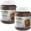 Valsoia, Crema Vegetale alle Nocciole, 2 x 400 g