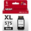 Firstoner PG-575XL Cartucce della stampante, PG-575XL Cartucce della stampante Nero Sostituzione per Canon 575 Cartucce compatibili con Canon PIXMA TS3550i TS3551i TS3750i TR4750i TR4751i (575XL Nero)