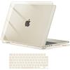 MOSISO Custodia Compatibile con MacBook Air 13 Cover M5 M4 M3 M2 2026 2025 2024 2023 2022 A3449 A3240 A3113 A2681, Case per MacBook Air 13,6'' display Liquid Retina&Copritastiera, Galassia Cristallo