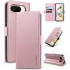 Yunubeyii Cover Libro per Google Pixel 9A - [Blocco RFID] Luxury PU Leather Portafoglio Card Holder Magnetic Phone Custodia con Kickstand, Cover Protettiva Antiurto, Rosa