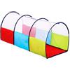 Ma Maison Tunnel da Gioco per Bambini Colorato Apertura Rotonda 125x52x55 cm - Gioco, Divertimento, Pratico, Leggero, per Animali, da Giardino da Interno, Pavimento - 9+ Mesi Idea Regalo