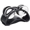 Dilwe Tamburello da Piede,Tamburello Foot Tambourine Shaker da piede in 3 Colori con Punte in Acciaio per Strumento di Btteria