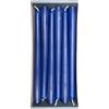 Nordring 12 candele a punta 2,3 cm x 25 cm di altezza blu scuro - Certificazione RAL, antigoccia e ruvida, circa 8 ore di durata - decorazione da tavolo e candelabri