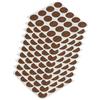 bricoleva.it Coprivite Adesivo Tondo per foro Mobili, Pavimento, Armadi, Scrivanie - Copri Foro Vite Colorato - Confezione da 200 Coprivite Color Noce
