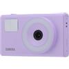 Generic Fotocamera Digitale, Fotocamera da Viaggio Portatile 4k 48 MP Over 20 Filtri Anti Shake Fill Light per la Fotografia di Paesaggio (PURPLE)