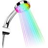 OVA TankerStreet Soffione doccia LED luminoso 7 colori cambio automatico Handheld doccetta testa rubinetto di rilevamento sicuro bello e pratico ugello bagno decorazione 26.3x9.2x6.5 cm
