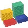 Aoyswuz 40 Pezzi Spessori in Plastica 1.5mm/3mm/5mm/10mm Distanziatori Piastrelle Squadrette 60 * 40 mm Antiscivolo Blocchi Distanziatori per Mobili Porte e Finestre