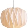 YTSMFL Paralume Di Carta Origami Paralume Lampada Di Cartas, Aralume Di Carta Creativa Nordica Decorativo Lanterna Da Soffitto Decorative Artistica Per Camera Da Letto Soggiorno