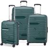 MODO BY RV RONCATO Modo By Roncato MD1 Set 3 Trolley Espandibile Dark Lead