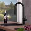 Fortis Milano extend rubinetto da cucina con 2 tipi di getto, orientabile, bocca estraibile, 9059100MB, Milano nero opaco [Rubinetteria da Cucina > Rubinetti da Cucina]