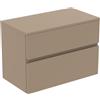 Ideal Standard Finesse mobile con top La: 80,2 A: 55,8 P: 44 cm, 2 scomparti estraibili, E3423UP, Finesse [Mobili da Bagno > Mobili Lavabo]