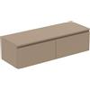 Ideal Standard Finesse mobile con top La: 140,2 A: 37,8 P: 50,5 cm, 2 scomparti estraibili, E3432UP, Finesse [Mobili da Bagno > Mobili Lavabo]