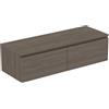 Ideal Standard Finesse mobile con top La: 140,2 A: 37,8 P: 50,5 cm, 2 scomparti estraibili, E3432UR, Finesse [Mobili da Bagno > Mobili Lavabo]