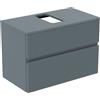 Ideal Standard Finesse mobile con top La: 80,2 A: 55,8 P: 44 cm, 2 scomparti estraibili, E3477UQ, Finesse [Mobili da Bagno > Mobili Lavabo]