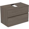 Ideal Standard Finesse mobile con top La: 80,2 A: 55,8 P: 44 cm, 2 scomparti estraibili, E3477UR, Finesse [Mobili da Bagno > Mobili Lavabo]