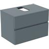 Ideal Standard Finesse mobile con top La: 80,2 A: 55,8 P: 50,5 cm, 2 scomparti estraibili, E3498UQ, Finesse [Mobili da Bagno > Mobili Lavabo]