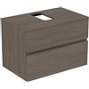 Ideal Standard Finesse mobile con top La: 80,2 A: 55,8 P: 50,5 cm, 2 scomparti estraibili, E3498UR, Finesse [Mobili da Bagno > Mobili Lavabo]