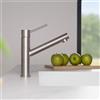 Fortis Brera Steel extend rubinetto da cucina, orientabile, bocca estraibile, 1568STEEL, Brera Steel acciaio inox spazzolato [Rubinetteria da Cucina > Rubinetti da Cucina]