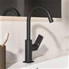 Ideal Standard Ceralife C rubinetto lavabo, BE054XG, Ceralife C silk black [Rubinetteria Bagno > Rubinetteria Lavabo]