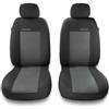 Mossa Coprisedili anteriori compatibili con Ford B-Max (2012-2017) - fodere sedili - set coprisedili auto universali - 2UNE-2