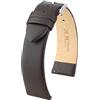 HIRSCH H HIRSCH Bracciale Toronto L - pelle di vitello italiana - classico/elegante - donna/uomo - marrone - 22 mm