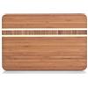 Zeller 25235 Tagliere, Bambú, Beige, 30x20x1.6 cm