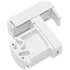Gardinia Supporto a Clip, Bianco, 0.1, 2 unità, 7063