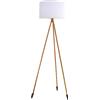 Lumisky Lampada da terra senza fili per esterni H155CM TAMBOURY WOOD