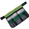 Generic Cintura Porta Utensili | Piccola Borsa Organizzatrice Per Attrezzi | Borsello Da Fianco Con Striscia Riflettente | Perfetta Per Donne, Uomini, Tecnici, Meccanici, Falegnami, Elettricisti | Pratica, Re