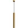 ENTHERONIC Lampade A Sospensione A Tubo Lungo Moderna Lampada A Sospensione A Cilindro A LED Lampada A Sospensione Oro per Cucina Isola Faretto per Sala da Pranzo Soggiorno Ristorante Ba