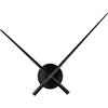Uposao Grande orologio da parete Aghi 3D Semplice meccanismo di movimento dell'orologio senza cifre Orologio al quarzo senza cornice fai-da-te Home Art Decor