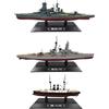 OPO 10 - Lotto di 3 Navi da Guerra Giapponesi della Seconda e Prima Guerra Mondiale 1/1100: Kirishima + Haruna + Mikasa / LT50