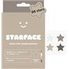 Starface World Starface Earth Star - Cerotti idrocolloidali per brufoli, assorbono i liquidi e riducono l'infiammazione, a forma di stella carina e 4 colori neutri (96 pezzi)