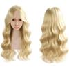 QZDAFFIC Parrucca Bionda Parrucca Donna Carnevale, 27'' Parrucca Riccia Donna Barbie Bambina per Il Matrimonio Del Cosplay Di Festa Dell'Uso Quotidiano