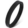 FANCIBAND Bracciale Donna Acciaio Inox Elastico Bigiotteria Braccialetto Regalo Donna Ragazza per Amica Sorelle Fidanzata Moglie Mamma Figlia (Nero)
