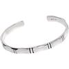 Treasure Bay TreasureBay - Bracciale rigido da uomo in argento Sterling 925 massiccio