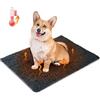 Nobleza Coperta Autoriscaldante per Cani e Gatti, Tappetino Termico, Coperta Termica Lavabile Antiscivolo Cane, Tappetino per Cani Autoriscaldante Soffice Caldo, Grigio, 70x50cm