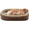 Pawk Cuccia ortopedica per cani di taglia grande, cuscino ortopedico per cani, in memory foam, XL, impermeabile, antiscivolo, rimovibile e lavabile