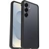 OtterBox Cover per Samsung Galaxy S25 OtterBox React Series, resistente a shock e cadute fino, cover ultrasottile, testata a norme MIL-STD 810G, Trasparente/Nero