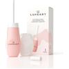 LUXEART Mobile SPA - Doccia intima, 400 ml, rosa, bottiglia portatile con ugello retrattile e due varianti di spruzzo, il bidet mobile è a prova di perdite, ideale per letto settimanale, viaggi e