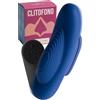 MySecretCase Vibratoreper Donna Professionale Comando A Distanza - Vibratore Clitoride Telecomando Piccolo, Vibratori Wirless Sextoys Telecomandato, Mutandine Vibranti Coppia (Blu)
